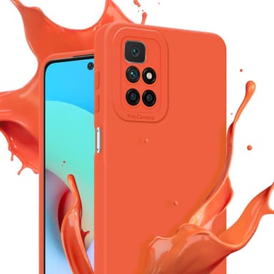 Xiaomi RedMi 10 Skal Fodral Case (Orange)