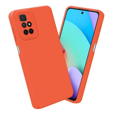 Xiaomi RedMi 10 Skal Fodral Case (Orange)