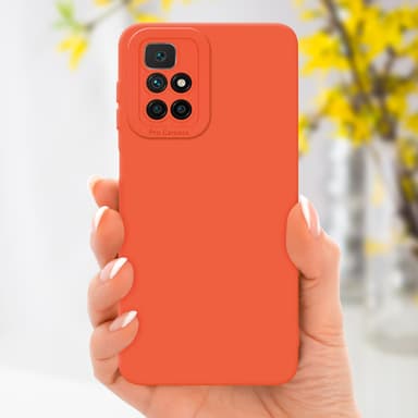 Xiaomi RedMi 10 Skal Fodral Case (Orange)