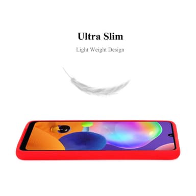 Skal Samsung Galaxy A31 Fodral Case (Röd)
