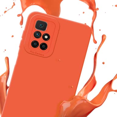 Xiaomi RedMi 10 Skal Fodral Case (Orange)