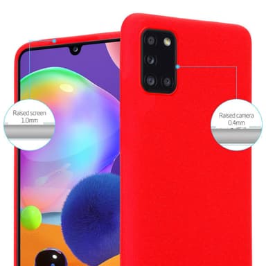 Skal Samsung Galaxy A31 Fodral Case (Röd)