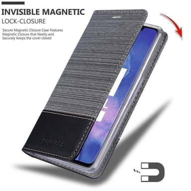 Huawei MATE 20 PRO Plånboksfodral Skal (Grå)