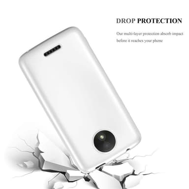 Skal Motorola MOTO C Fodral Case (Silver)
