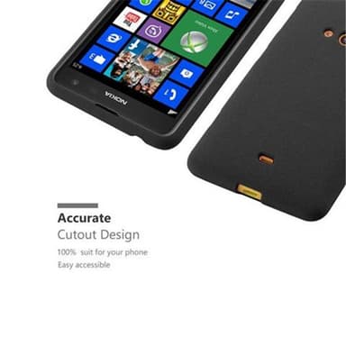 Skal Nokia Lumia 625 Fodral Case (Svart)