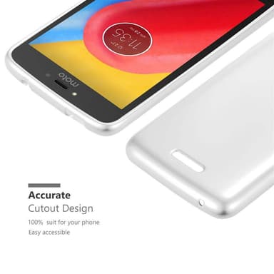 Skal Motorola MOTO C Fodral Case (Silver)