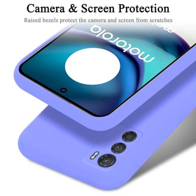 Motorola MOTO G42 Skal Fodral Case (Lila)