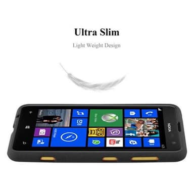 Skal Nokia Lumia 625 Fodral Case (Svart)