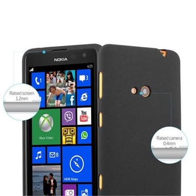 Skal Nokia Lumia 625 Fodral Case (Svart)