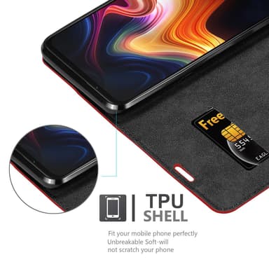 ZTE Nubia PLAY 5G Skal Fodral Case (Röd)