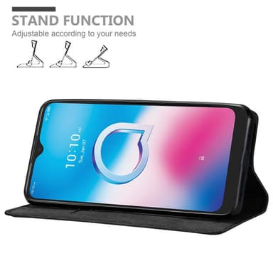 Alcatel 3L 2020 Skal Fodral Case (Svart)