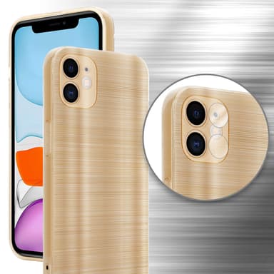 iPhone 11 Skal Fodral Case (Guld)