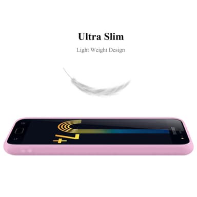 Skal Samsung Galaxy J7 PLUS / C8 Fodral Case (Rosa)