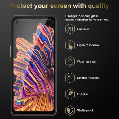 Samsung Galaxy XCover PRO Skyddsglas Skyddsfilm