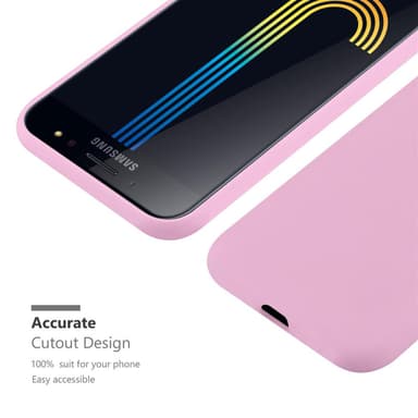Skal Samsung Galaxy J7 PLUS / C8 Fodral Case (Rosa)