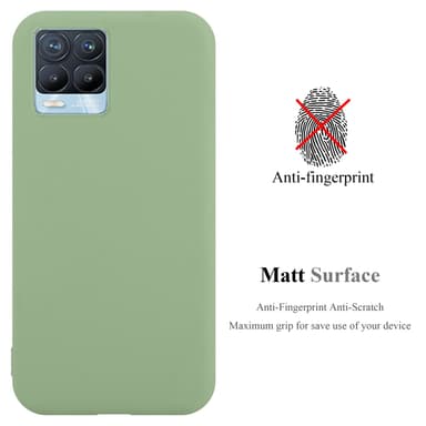 Skal Realme 8 4G / 8 PRO Fodral Case (Grön)