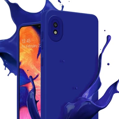Samsung Galaxy A10 Skal Fodral Case (Blå)