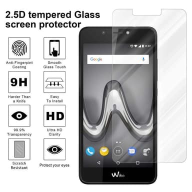 WIKO TOMMY 2 PLUS Skyddsglas Skyddsfilm Skärmskydd