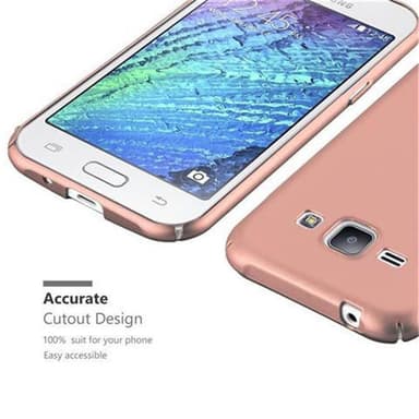 Samsung Galaxy J1 2015 Skal Fodral Case (Rosa)