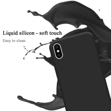iPhone XS MAX Skal Fodral Case (Svart)
