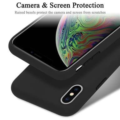iPhone XS MAX Skal Fodral Case (Svart)