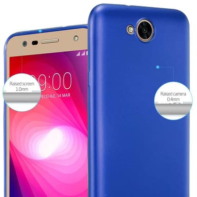 Skal LG X POWER 2 Fodral Case (Blå)
