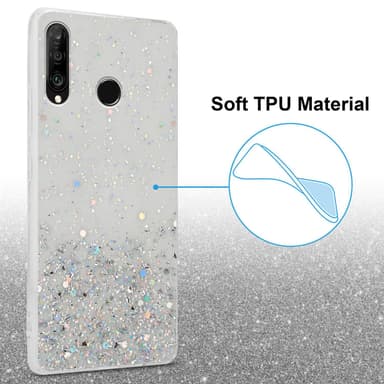 Huawei P30 LITE Skal Fodral Case (Transparent)