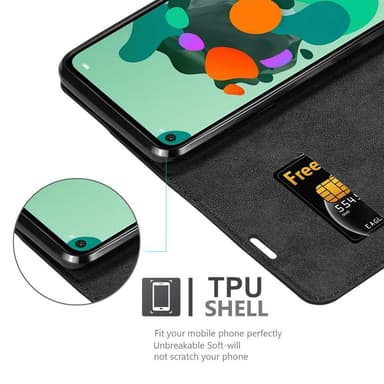 Huawei MATE 30 LITE Skal Fodral Case (Svart)