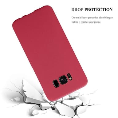 Samsung Galaxy S8 PLUS Skal Fodral Case (Röd)