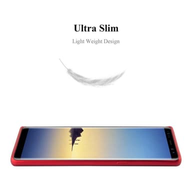 Skal Samsung Galaxy NOTE 8 Fodral Case (Röd)