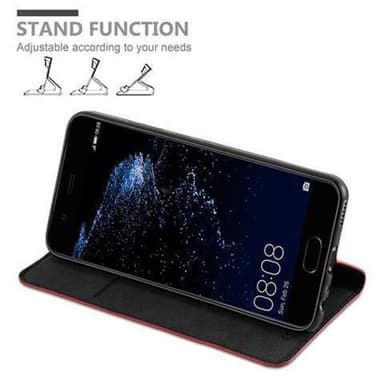 Huawei P10 Skal Fodral Case (Röd)
