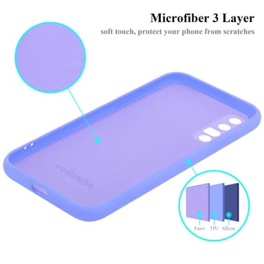 Oppo FIND X2 NEO Skal Fodral Case (Lila)