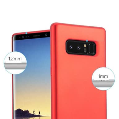 Skal Samsung Galaxy NOTE 8 Fodral Case (Röd)