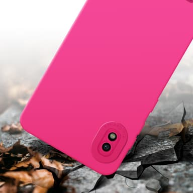 Samsung Galaxy A10 Skal Fodral Case (Rosa)