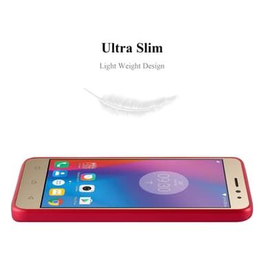 Skal Lenovo K6 / K6 POWER Fodral Case (Röd)