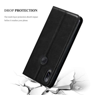 Samsung Galaxy A6s Skal Fodral Case (Svart)