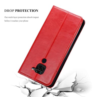 Xiaomi RedMi 10X 4G Skal Fodral Case (Röd)