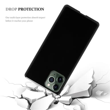 iPhone 12 / 12 PRO Skal Fodral Case (Svart)