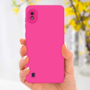 Samsung Galaxy A10 Skal Fodral Case (Rosa)