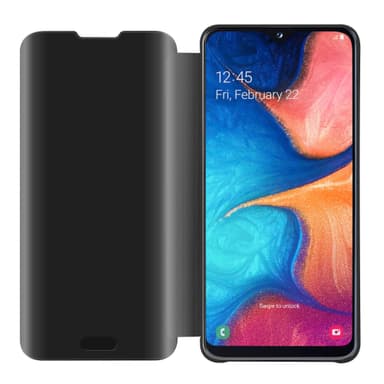 Samsung Galaxy A10e / A20e Plånboksfodral Skal (Svart)