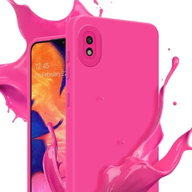 Samsung Galaxy A10 Skal Fodral Case (Rosa)