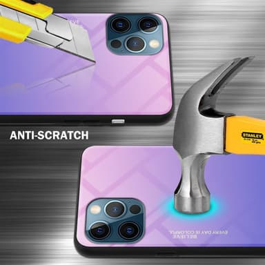 iPhone 12 PRO MAX Skal Fodral Case (Svart)