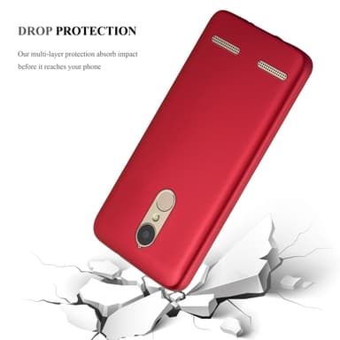 Skal Lenovo K6 / K6 POWER Fodral Case (Röd)