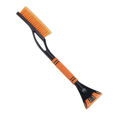 2-i-1 Isskrapa Snöborste (Orange - Svart)