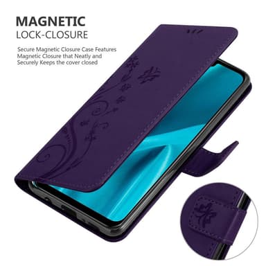 Huawei Y9 2019 Plånboksfodral Skal (Lila)