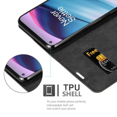 OnePlus Nord CE 5G Skal Fodral Case (Brun)