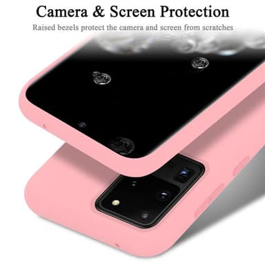 Samsung Galaxy S20 ULTRA Skal Fodral Case (Rosa)