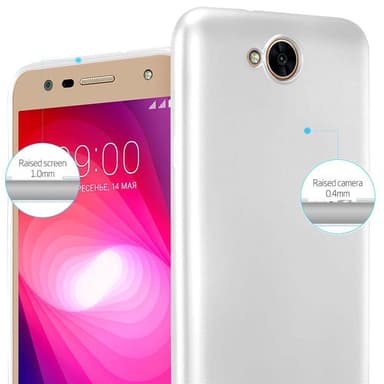 Skal LG X POWER 2 Fodral Case (Silver)