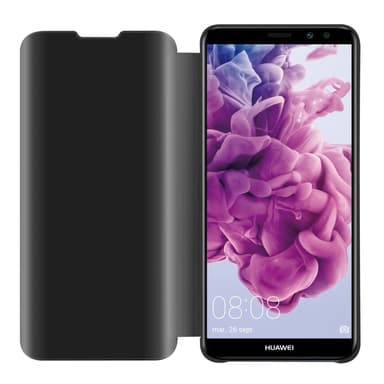 Huawei MATE 10 LITE Plånboksfodral Skal (Svart)