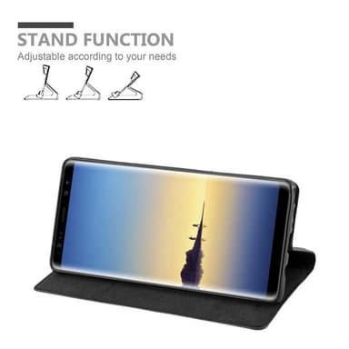 Samsung Galaxy NOTE 8 Skal Fodral Case (Svart)
